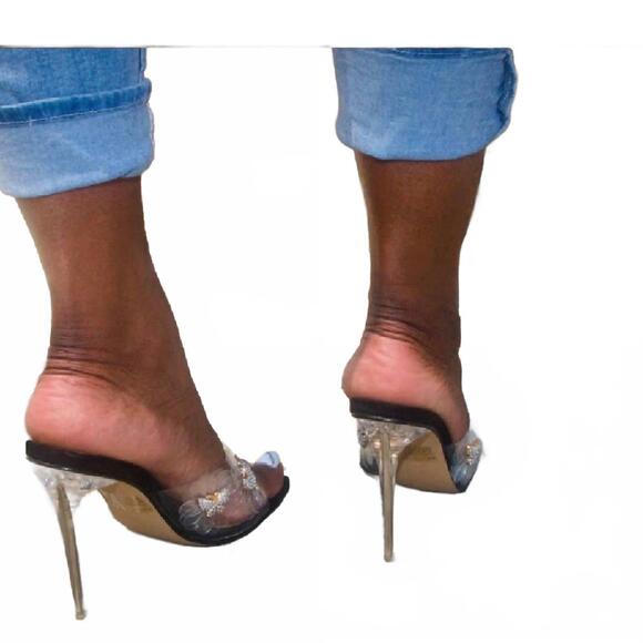 Shoes – Porshia By Porshia Banks NEW PORSHIA BY PORSHIA BANKS women\'s secret sandals in black